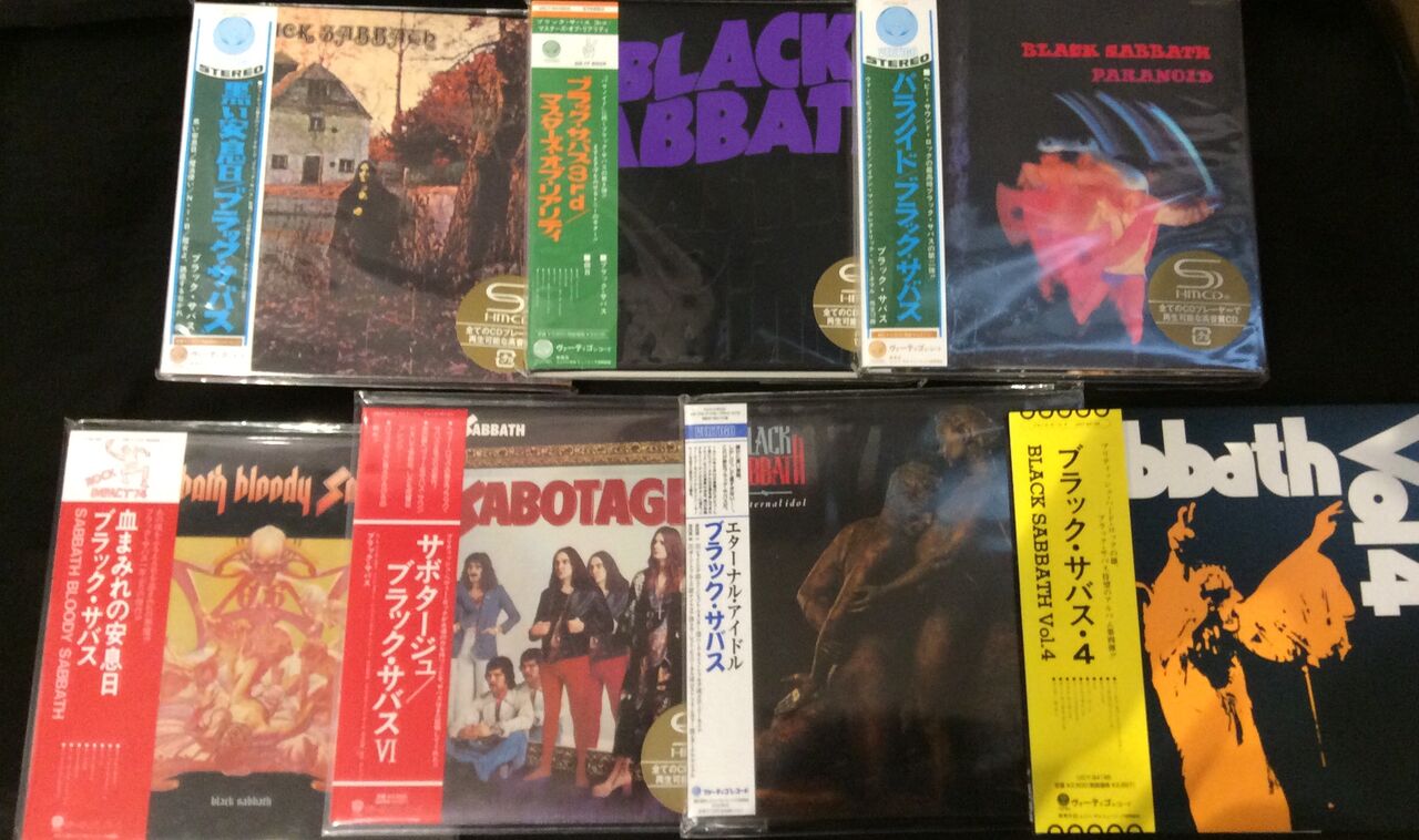 9/8(木) ハードロック廃盤紙ジャケットまとまって入荷致しました 9/8(木) ハードロック廃盤紙ジャケットまとまって入荷致しました