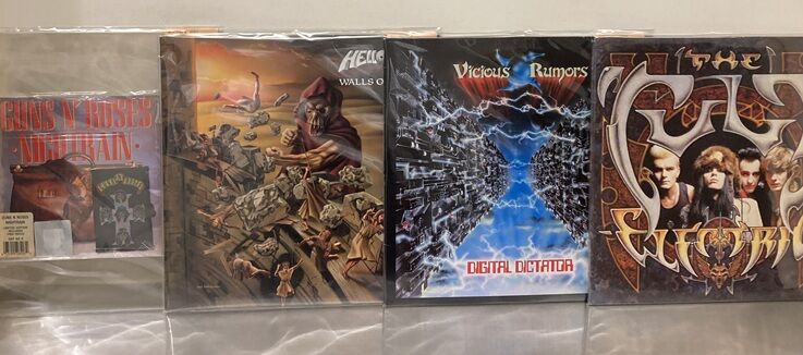 6/20(土) HARD ROCK / HEAVY METAL 中古レコード入荷情報