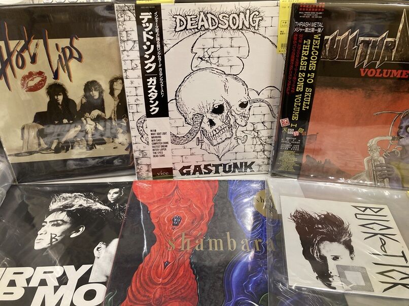 ぐら♡ 7月1日(火)80年代ジャパニーズパンク・メタル・ロックのレコード