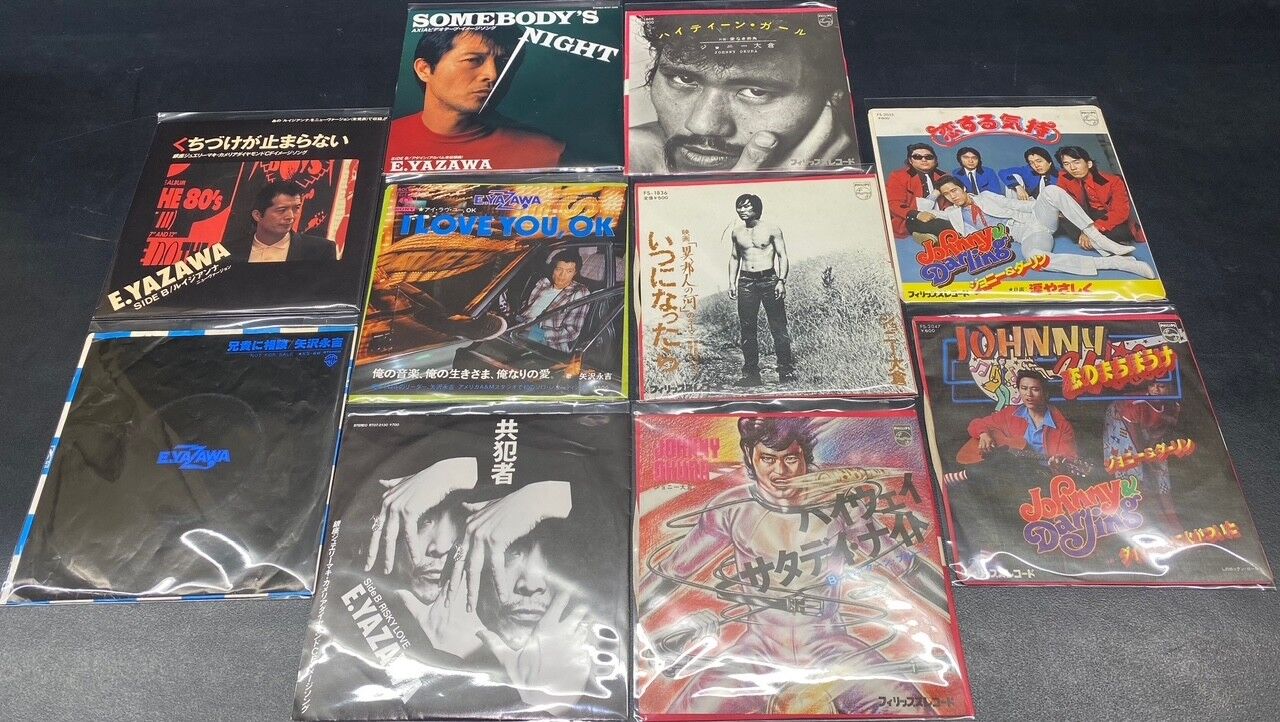 12/24(水)日本のロックンロール中古レコード100枚OVER入荷しましたっ