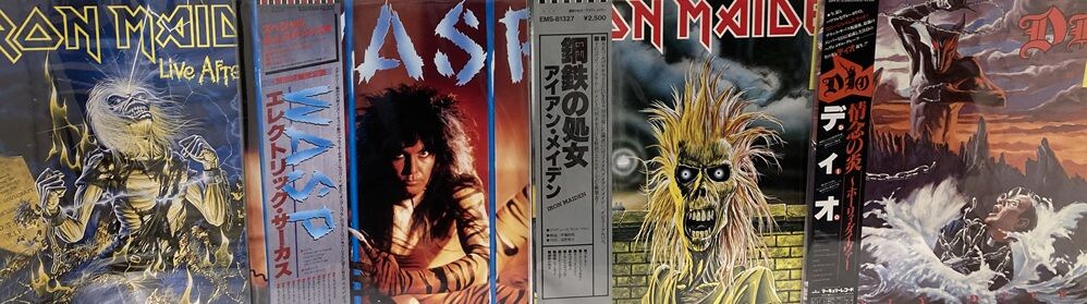 9/22(火) HARD ROCK / HEAVY METAL 中古レコード入荷情報