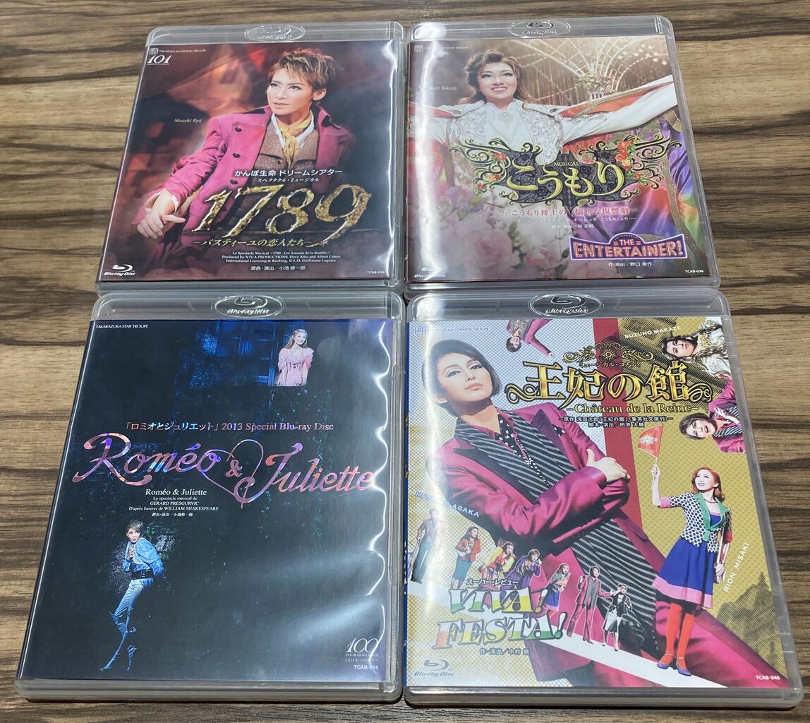 10月3日(金) 宝塚歌劇団 中古Blu-ray/DVD入荷♪ : ディスク