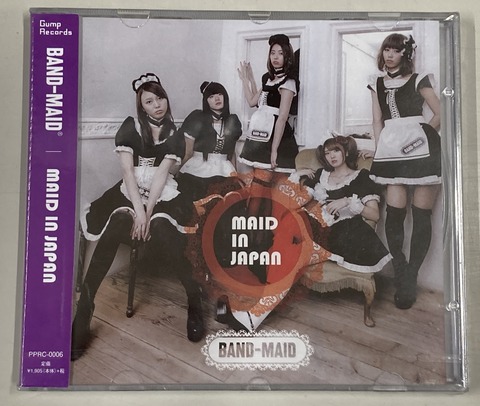 12/27(金) BAND-MAID『MAID IN JAPAN』 2014年発売オリジナルCD
