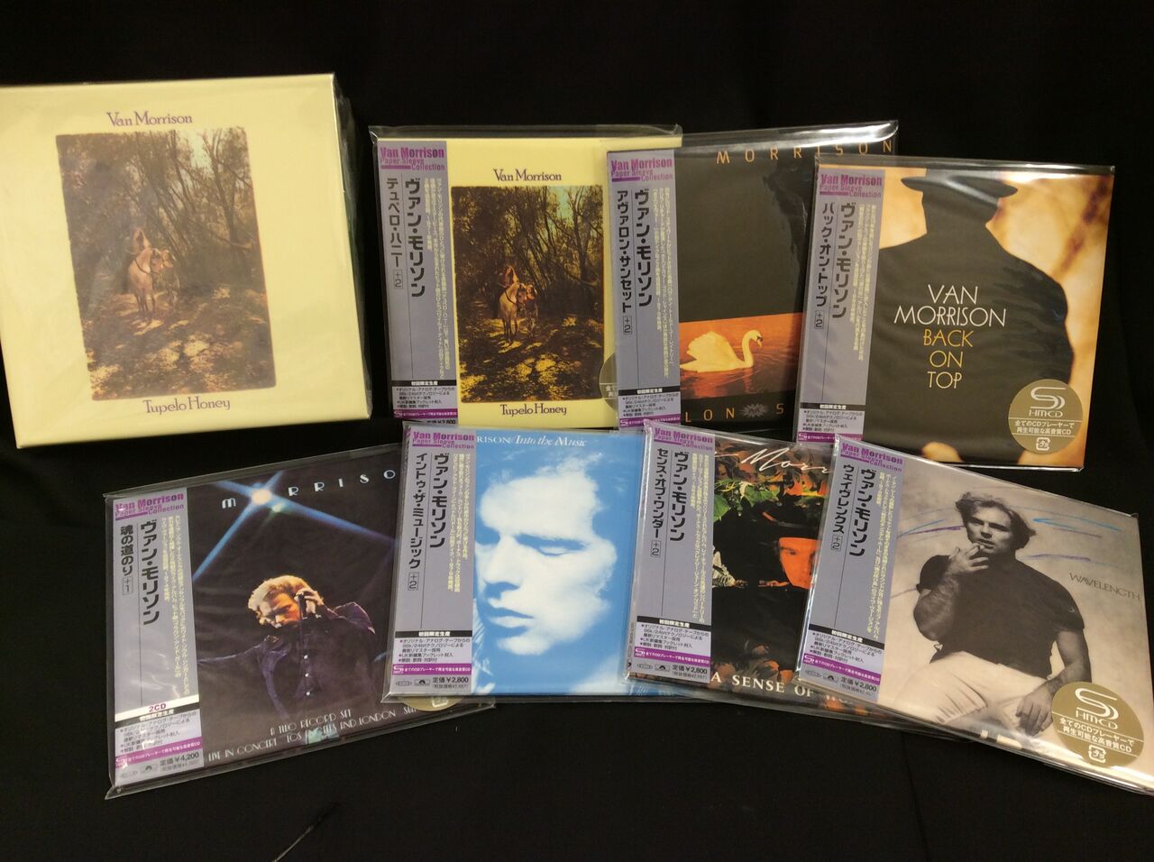 土特典BOX付き紙ジャケットCDが大量入荷いたしました