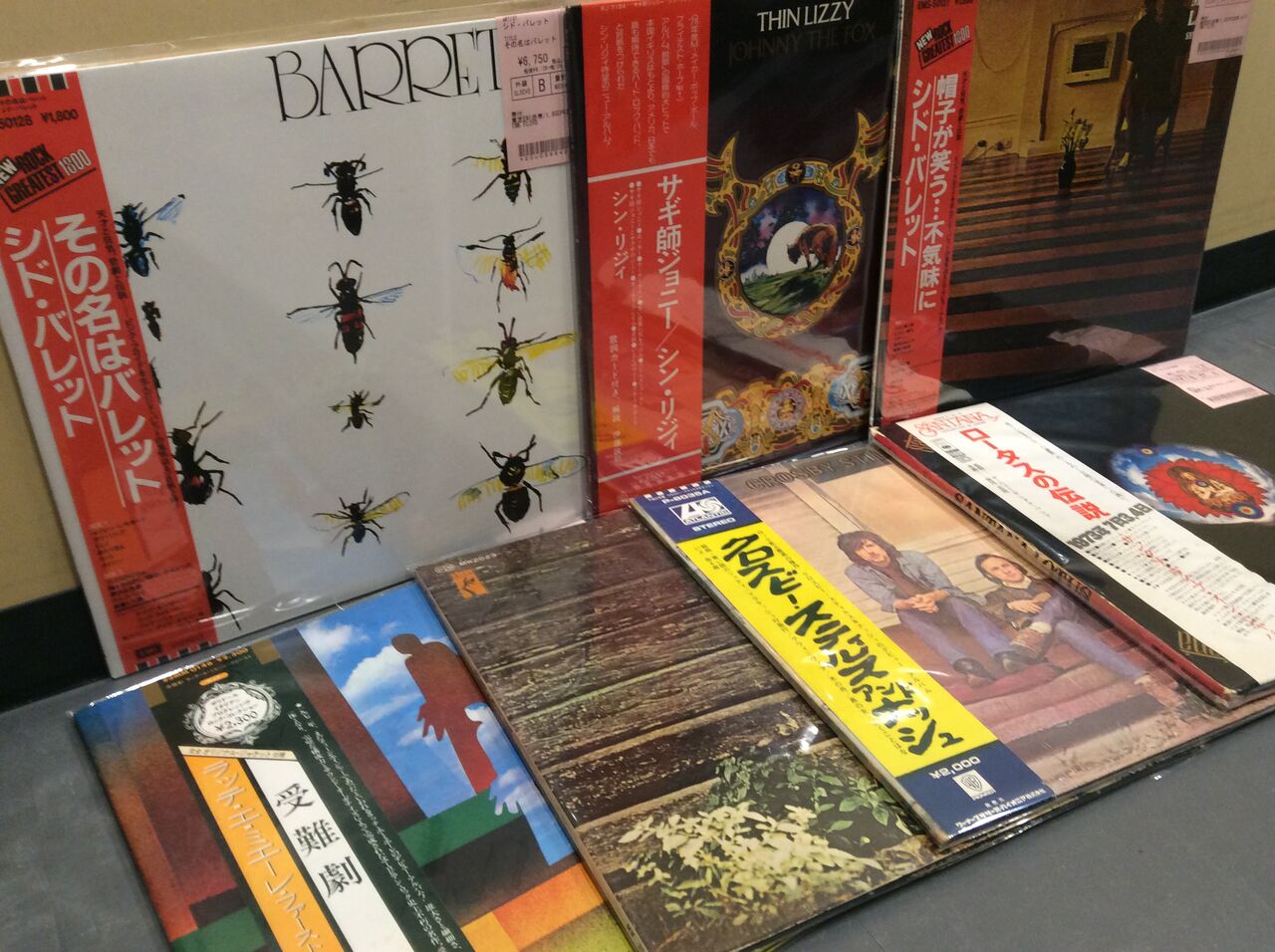 4/9(日) ロック国内盤・バトル缶！中古レコードがまとまって入荷