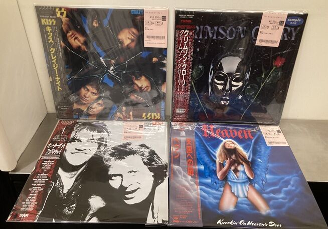 10/8(水) メタル系が白眉 80年代の国内盤レコードがオールジャンルで