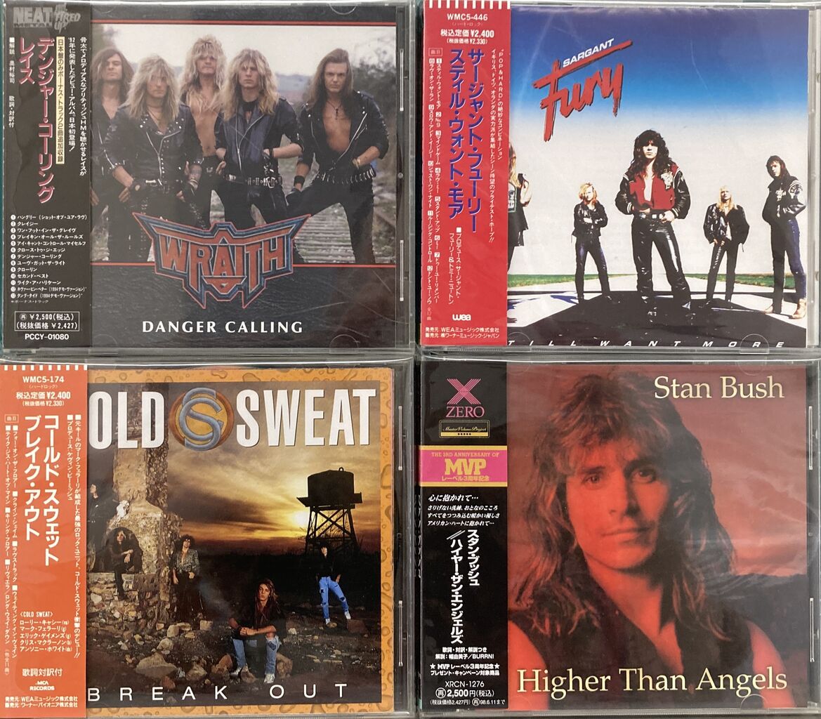 10/15(火)ALL帯付！国内盤メタルのCDがまとまって入荷