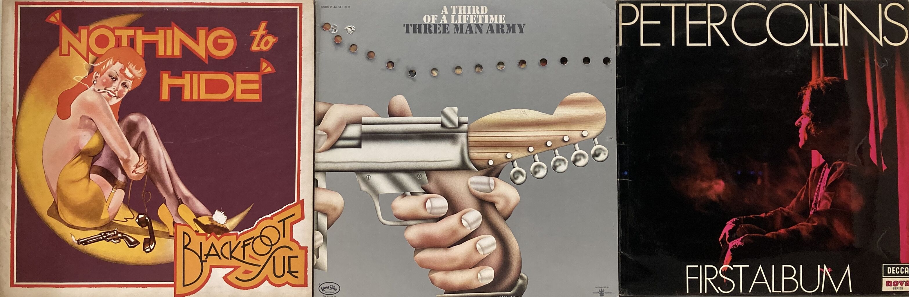 3/4(水)GONGファーストのオリジナルほかロックのアナログがまとまって