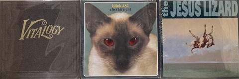 12/25(木)80s～00sロック／ニュー・ウェーヴ～パンクがまとまって入荷