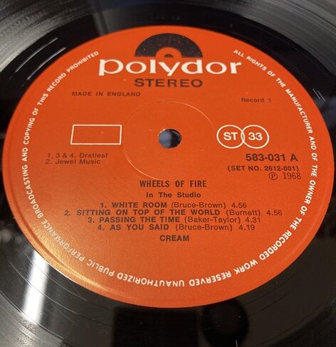 レコードの盤 シチズンコレクション レコードレーベル RECORD LABEL AT2544