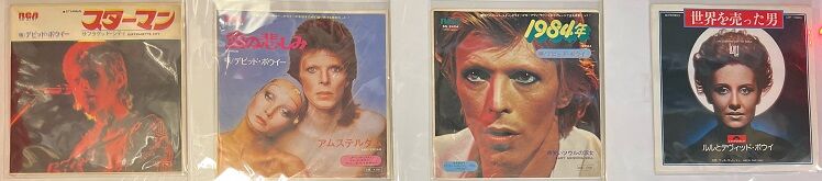 4/13(木) デヴィッド・ボウイ 7インチレコード入荷しました