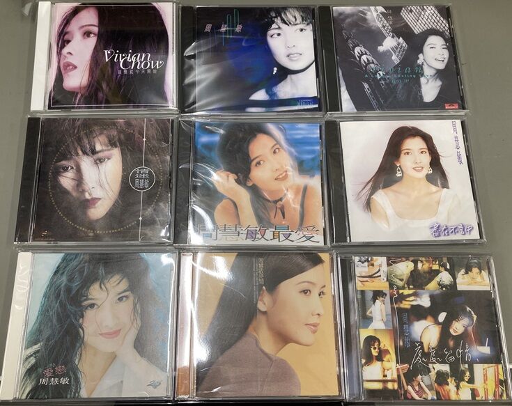 9月4日(木)ヴィヴィアン・チョウ(周慧敏)のCDがまとまって入荷