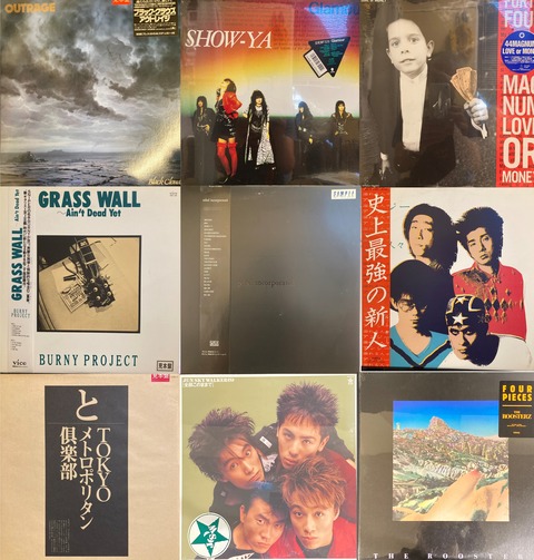 美品ＬＰレコード／８０年代ポップス名盤集 美品LPレコード／80年代ポップス名盤集