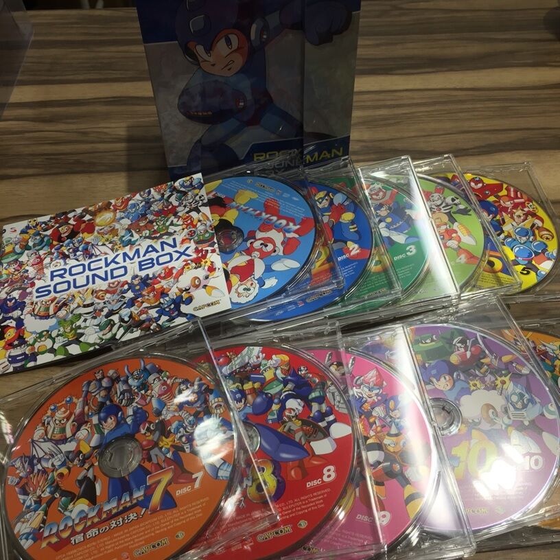 11月25日(金) ｢がんばれゴエモン｣｢ロックマン｣中古CD-BOX入荷