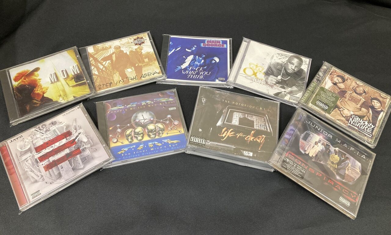 90's hiphop cdまとめ売り　ともちゆ 6/24(水) 90'HIP HOP CLASSIC中心にレア盤～近年盤まで中古CDが大量