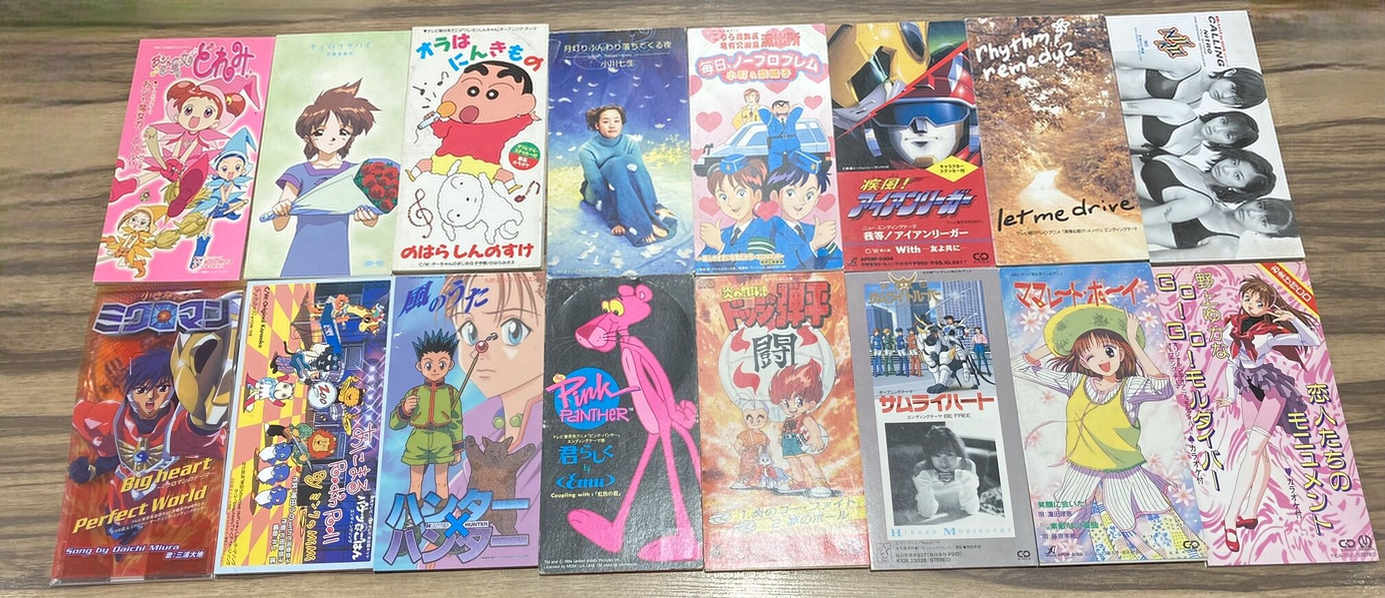 8月24日(土) 90年代中心！アニメ主題歌 中古短冊CDまとまって