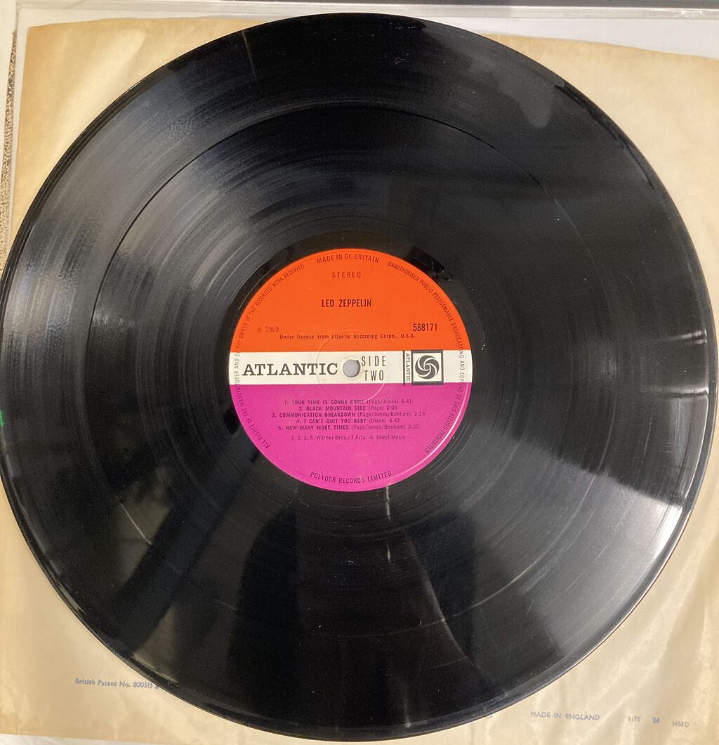 5/25(月) LED ZEPPELIN ターコイズジャケット入荷！！！ : ディスク