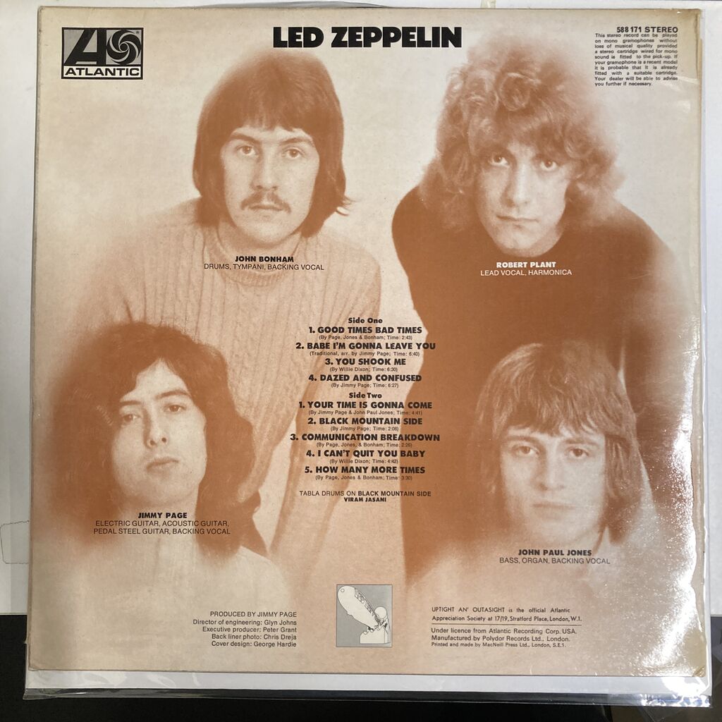 5/25(月) LED ZEPPELIN ターコイズジャケット入荷！！！ : ディスク