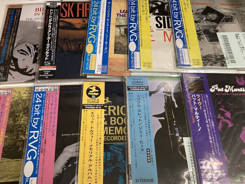 11月8日(金)ジャズの紙ジャケットCDが約100枚入荷しました