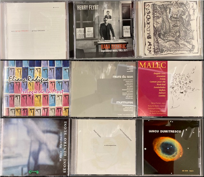 9/5(金) NOISE/AVANT-GARDE CDが300点超えの入荷 : ディスクユニオン