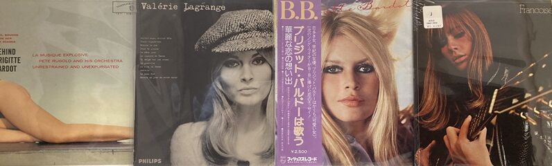11/18 (火) フレンチポップの中古レコードまとまって入荷いたしました