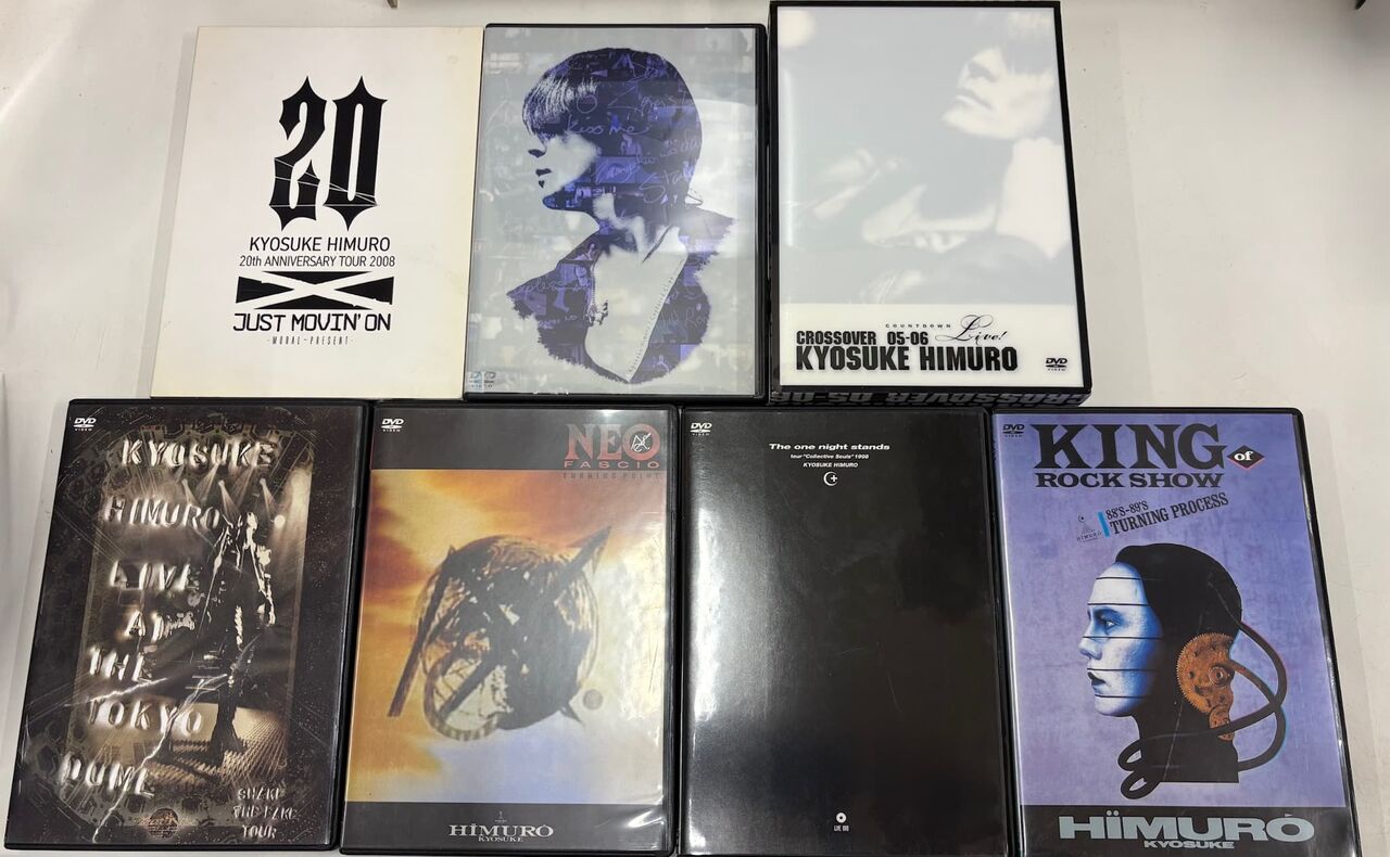 3月4日(水) 氷室京介 映像作品まとまって入荷しました♪ : ディスク