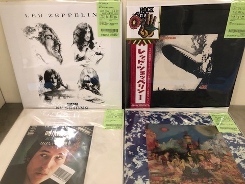 【お得】レコード 中古8枚セット売り 2/6(木)ROCK中古レコード お値段見直し品お出しいたしました