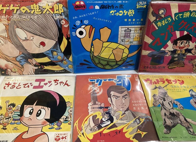 12月8日(月)70年代～80年代の和モノ7インチシングルが200枚オーバーで