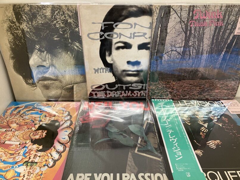 12月21日(土)レア盤あり！ロックのレコードが約300枚新入荷