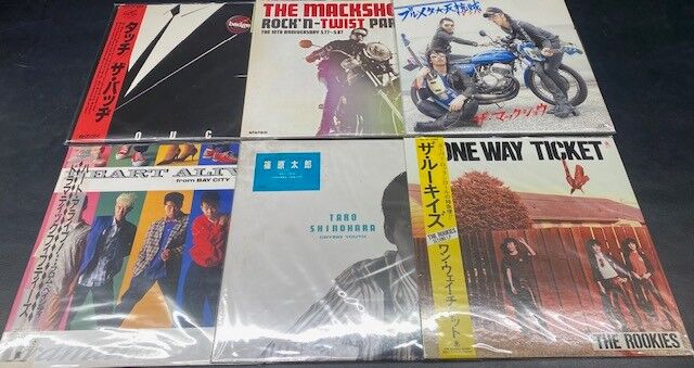 12/24(水)日本のロックンロール中古レコード100枚OVER入荷しましたっ