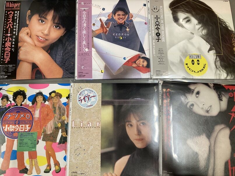 11月29日(金)小泉今日子の紙ジャケットCD全タイトル&未開封多数入荷