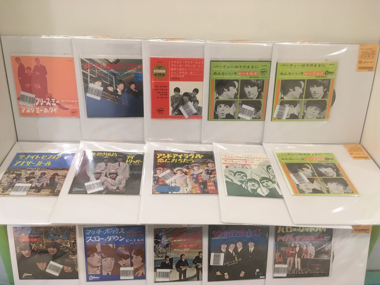 シングル編～ 300枚！ 12/17(日)ビートルズの日本盤レコード大量入荷 