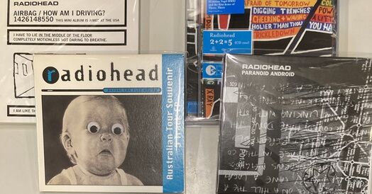 radiohead drill paranoid 12”レコード ステッカー付 radiohead