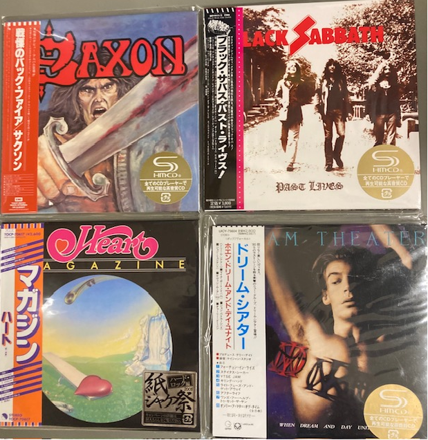 5/4(日)紙ジャケットCD300点オーバー入荷 ～HEAVY METAL編