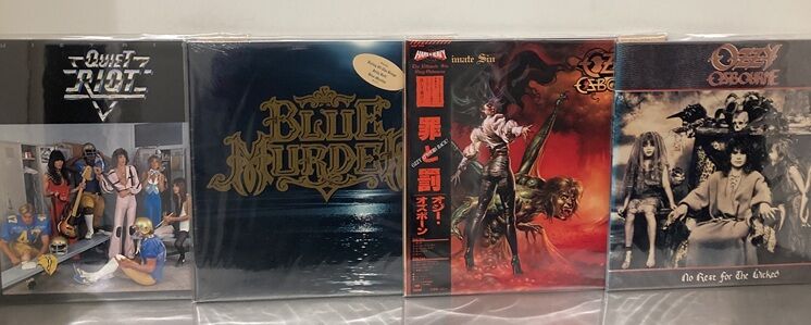6/20(土) HARD ROCK / HEAVY METAL 中古レコード入荷情報