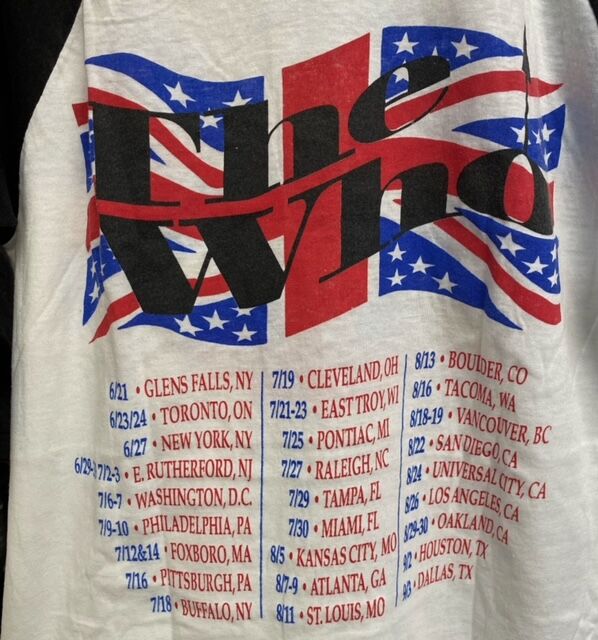 The Who HITS BACK! Band T-shirt SIZE XL | 古着屋adm 音楽と古着