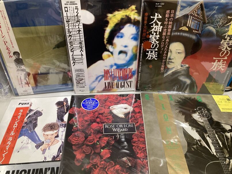7月1日(火)80年代ジャパニーズパンク・メタル・ロックのレコード