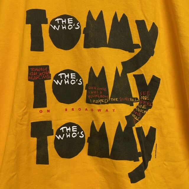 The Who HITS BACK! Band T-shirt SIZE XL | 古着屋adm 音楽と古着