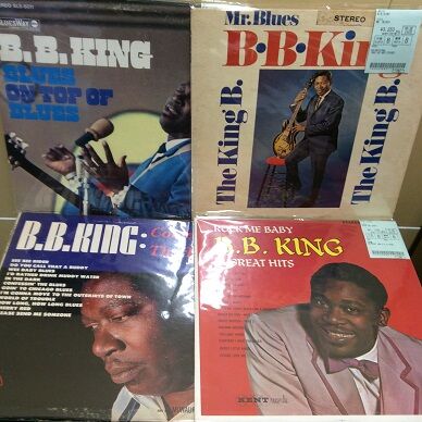 10/3(月)B.B.キングのアメリカ盤レコードがまとまって入りました