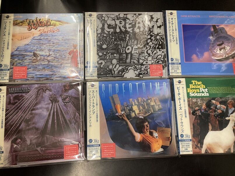 12月4日(水)ロック高音質盤CD&旧規格シール帯がまとまって入荷
