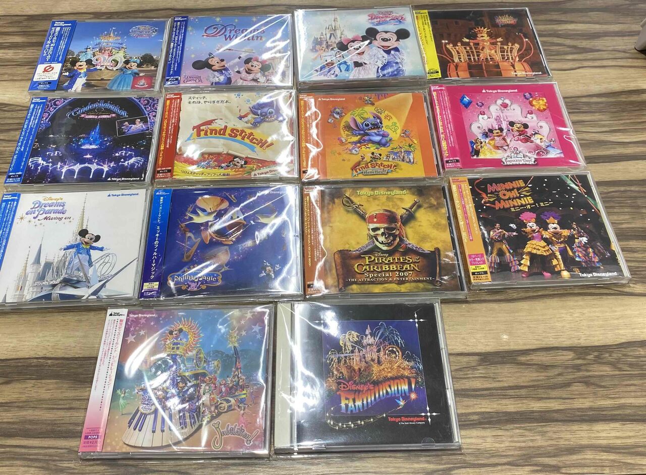 4月15日(土) 東京ディズニーリゾート パーク音源まとまって入荷