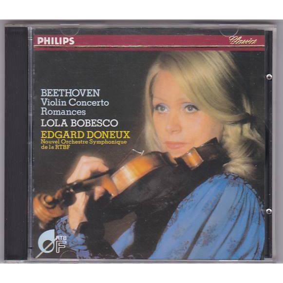 ローラ・ボベスコ ベートーヴェン ヴァイオリン協奏曲 30CD-3037 1/21(日)中古CDヴァイオリン特集！ : ディスクユニオン新宿クラシック館