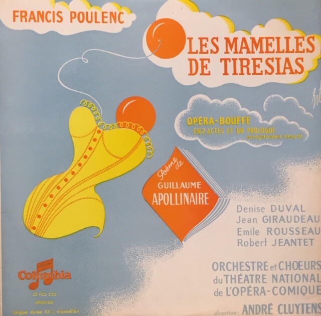プーランク Les Mamelles de Tiresias ティレジアスの乳房 プーランク Les Mamelles de Tiresias ティレジアスの乳房 CDJapan