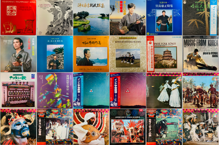 WORLD】-新着中古レコード-沖縄の伝統音楽、世界の現地録音などの
