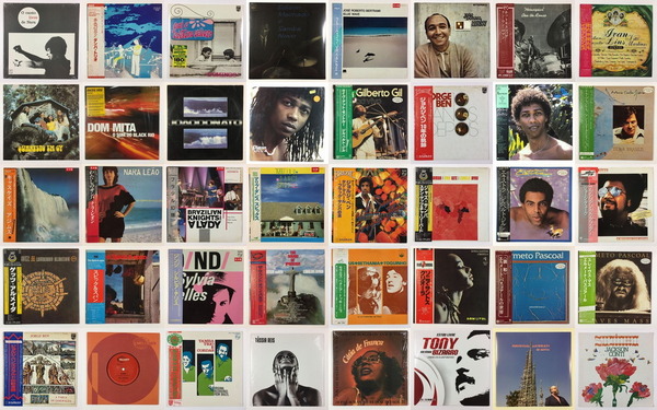 BRAZIL】-中古LP- 国内見本盤中心に入手困難な国内盤、リイシュー