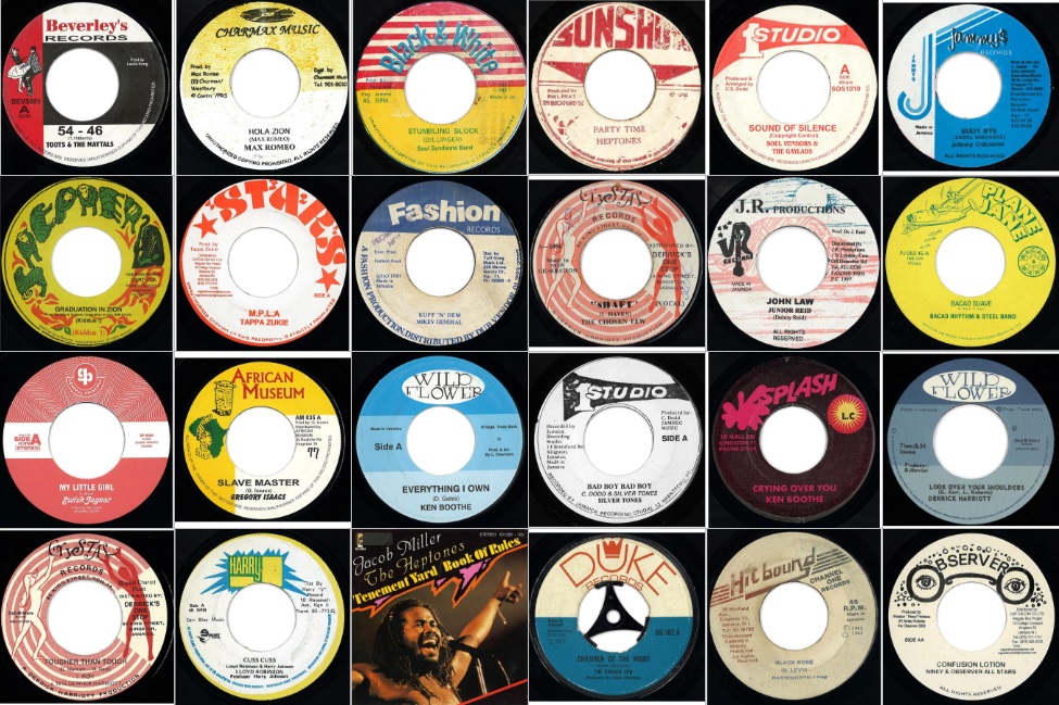 REGGAE】-中古7インチ-本日レゲエ中古7インチを40点出品しました