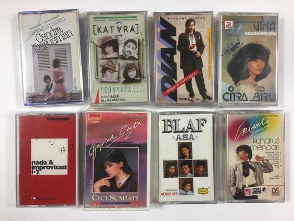 ASIA】-中古カセットテープ- インドネシアファンク、AORなどの ASIA】-中古カセットテープ- インドネシアファンク、AORなどの