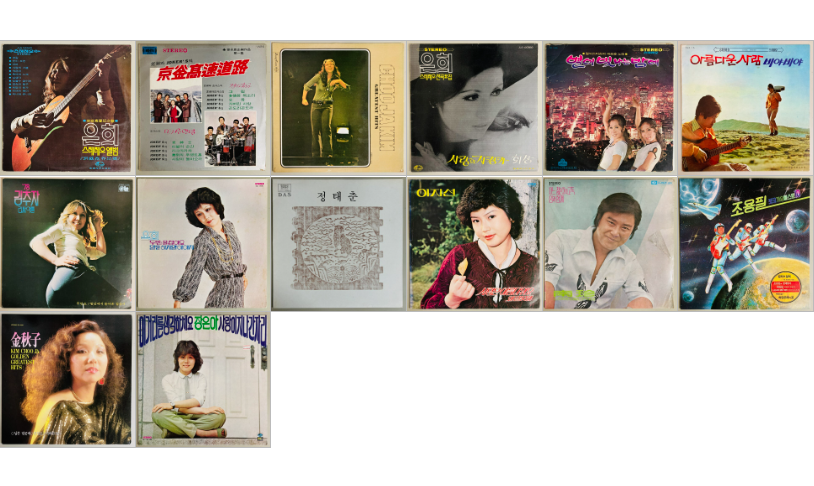 ASIA】-中古レコード- 一部試聴音源付！韓国のレア盤中古レコードが