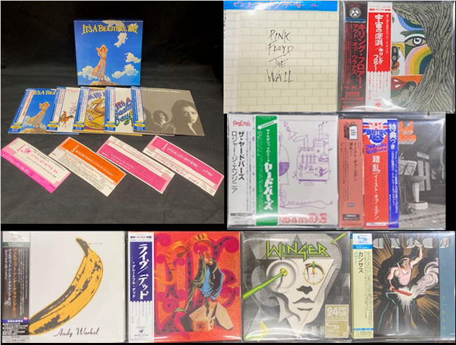 KISS　ソロ4作（紙ジャケ・未開封含む） KISS ソロアルバム 紙ジャケット 4枚 帯付き 【公式通販】