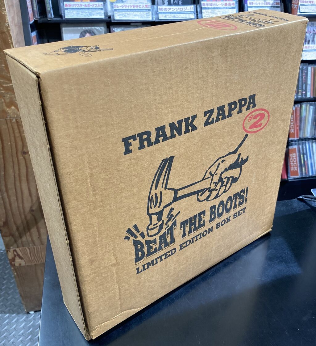 FRANK ZAPPA「BEAT THE BOOTS!#2」入荷!! 4/14(火)中古新入荷情報